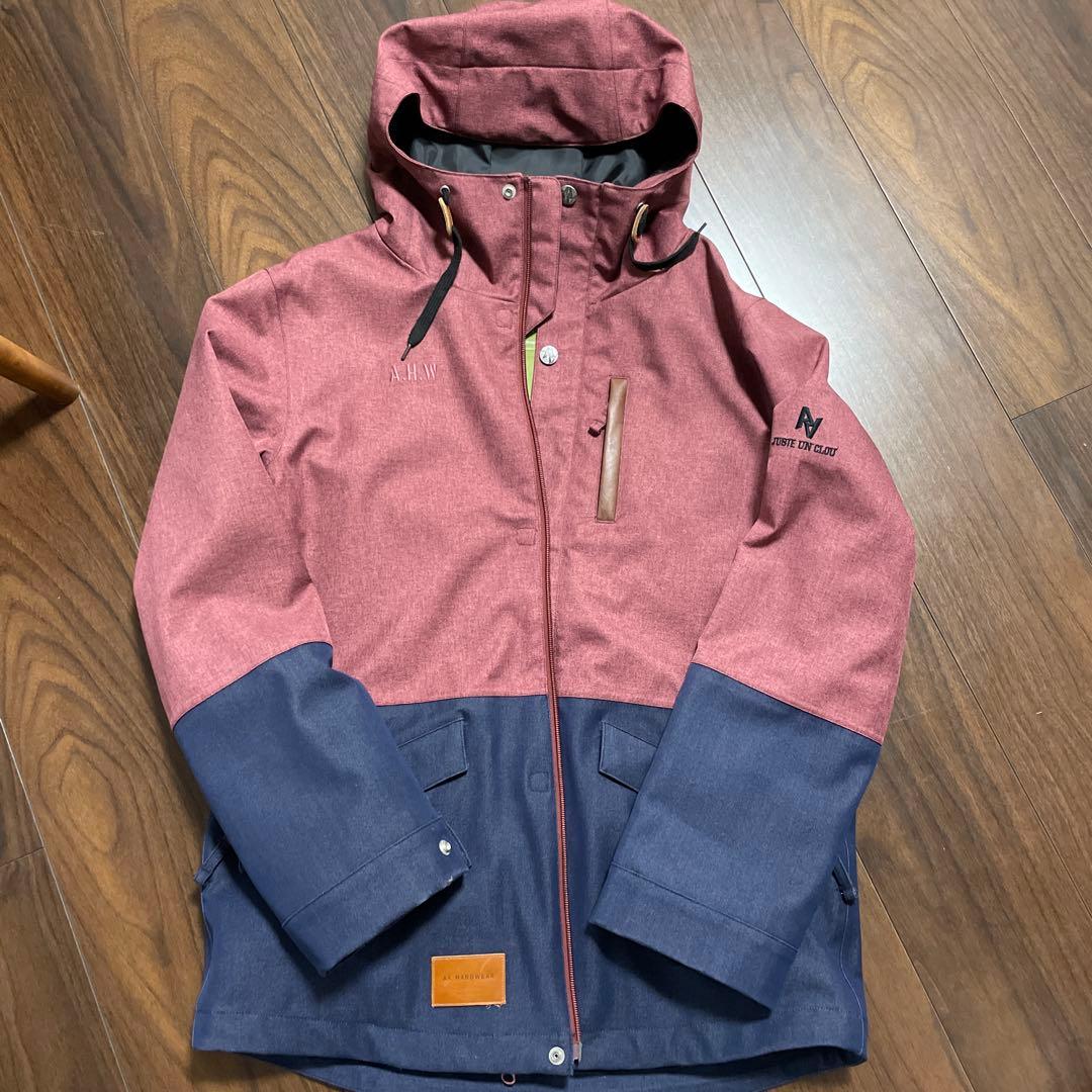 再値下げしました。AA HARDWEAR スノーボードウェア 赤/青