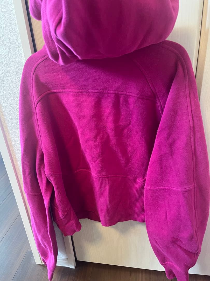Lululemon Scuba オーバーサイズハーフジップフーディ