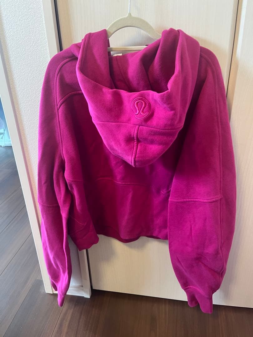 Lululemon Scuba オーバーサイズハーフジップフーディ