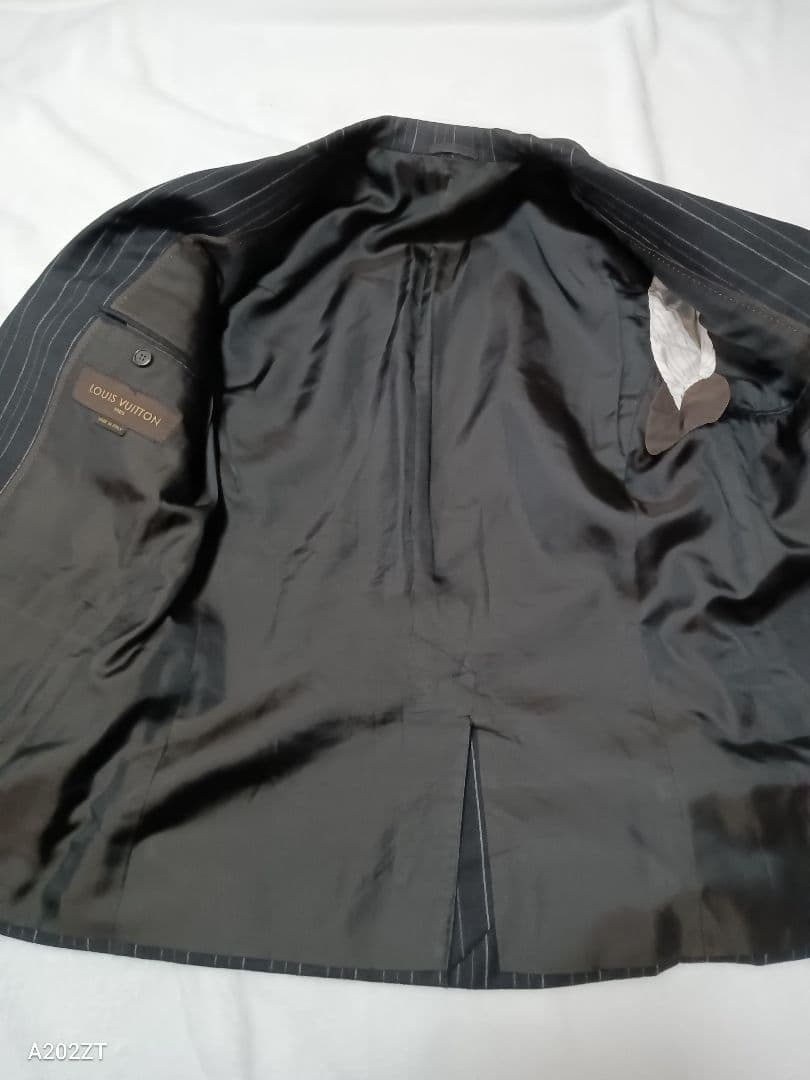 美品LOUIS VUITTON ルイヴィトン テーラードジャケット ストライプL