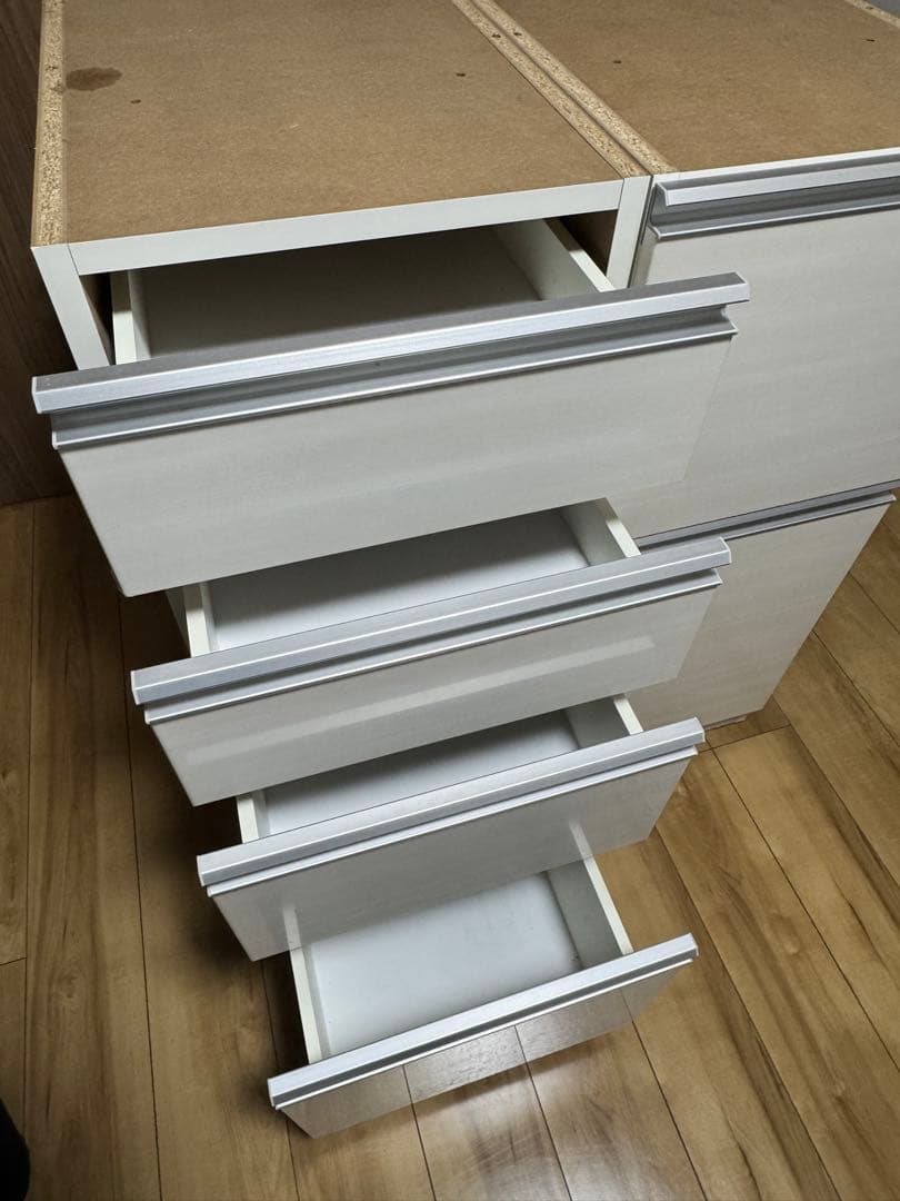 ニトリ キッチンボード 下台 チェルシー 引き出し 40cm幅