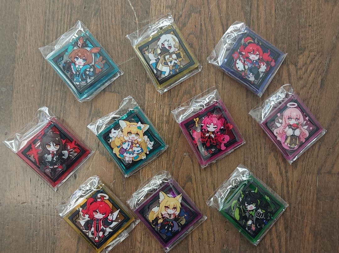 アークナイツ限定ガチャキーホルダー　10種セット 6th Anniversary