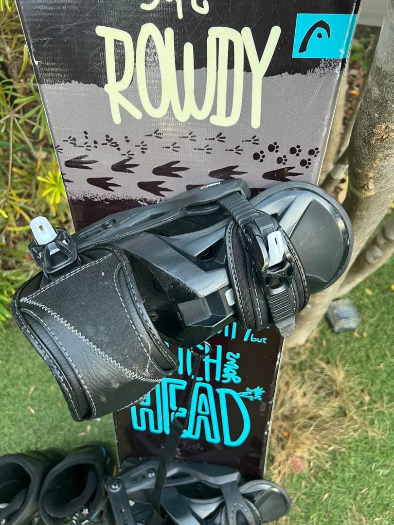 HEAD スノーボード バインディング、ブーツ付きキッズ