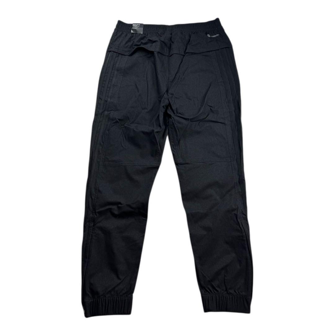 E新品 XLアディダス adidasデニム風 ウーブン セットアップ 上下 黒