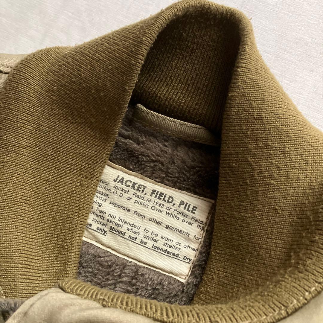 ymclky /パイル フィールドジャケット 38 ミリタリージャケット