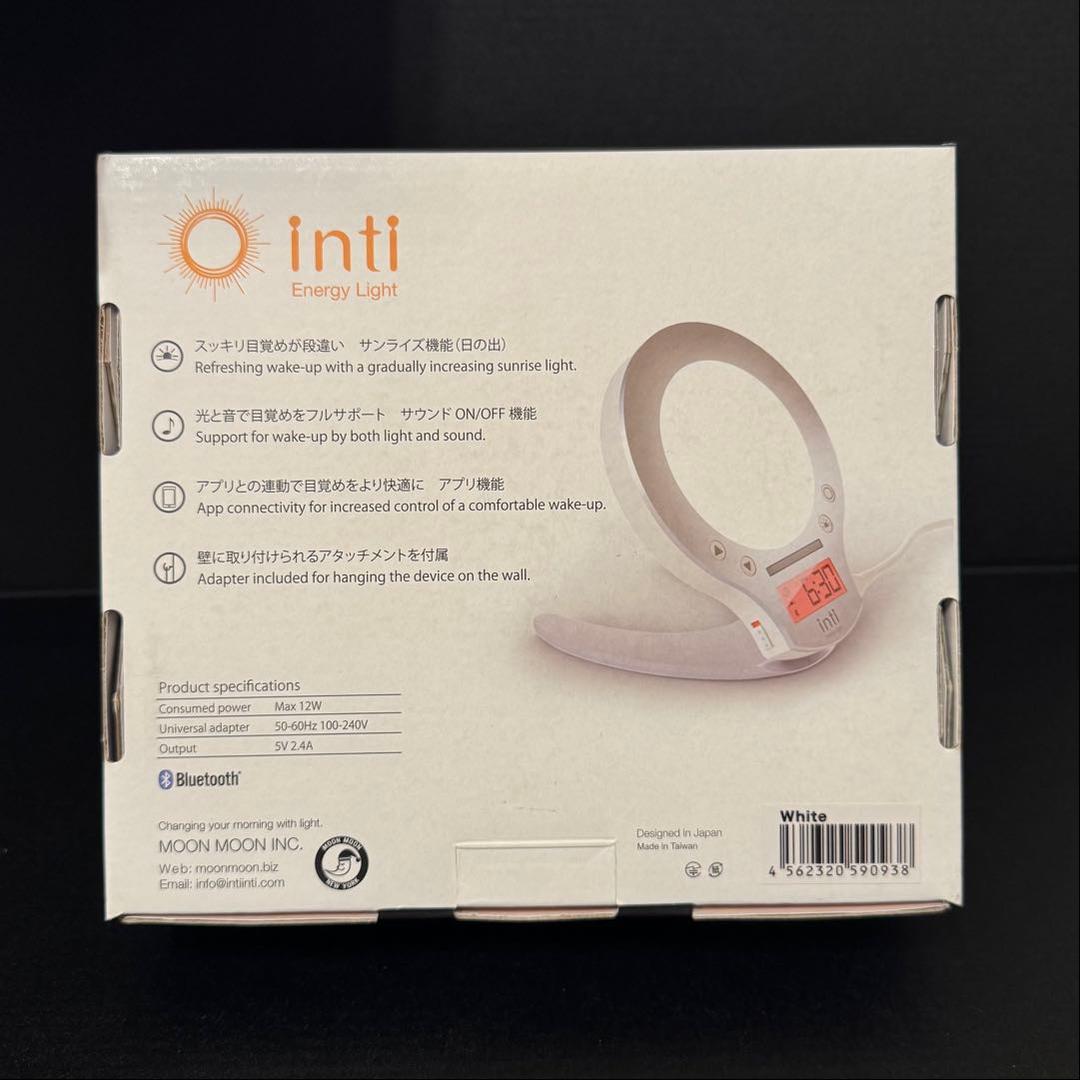 【極美品】Moon moon inti4s 光目覚まし時計