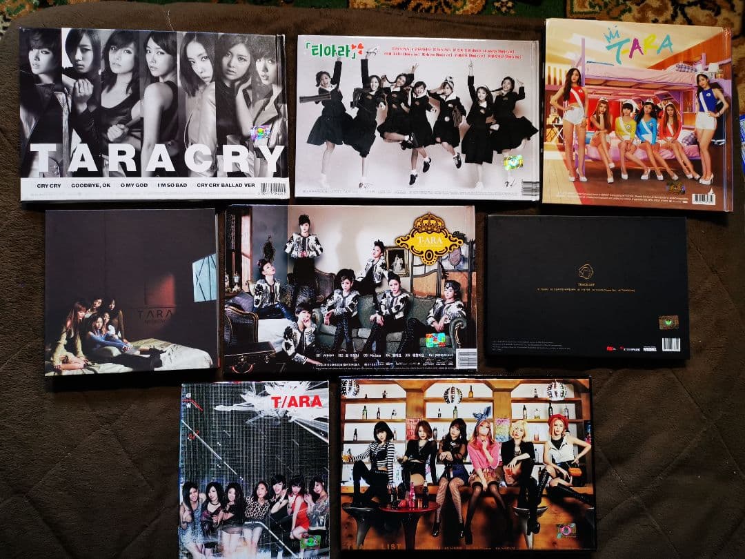 韓国K-POP　T-ARA アルバムDVD ブルーレイ14枚セット
