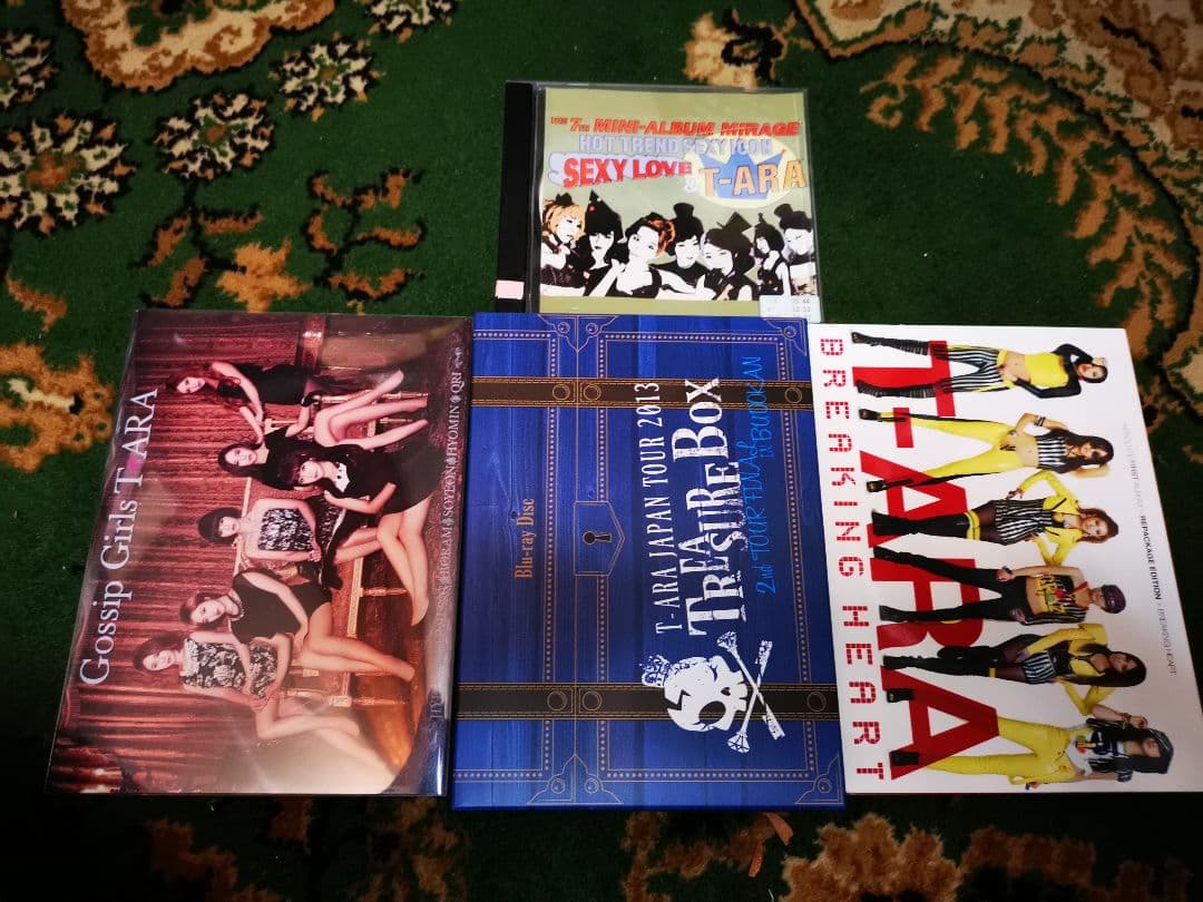 韓国K-POP　T-ARA アルバムDVD ブルーレイ14枚セット