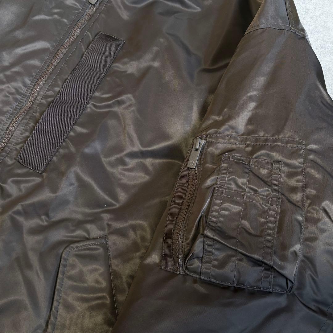 【即完売未使用品】ユニクロ+J MA-1 ハイブリッド ダウンジャケット 4L