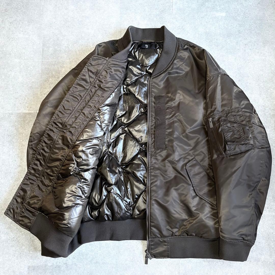 【即完売未使用品】ユニクロ+J MA-1 ハイブリッド ダウンジャケット 4L