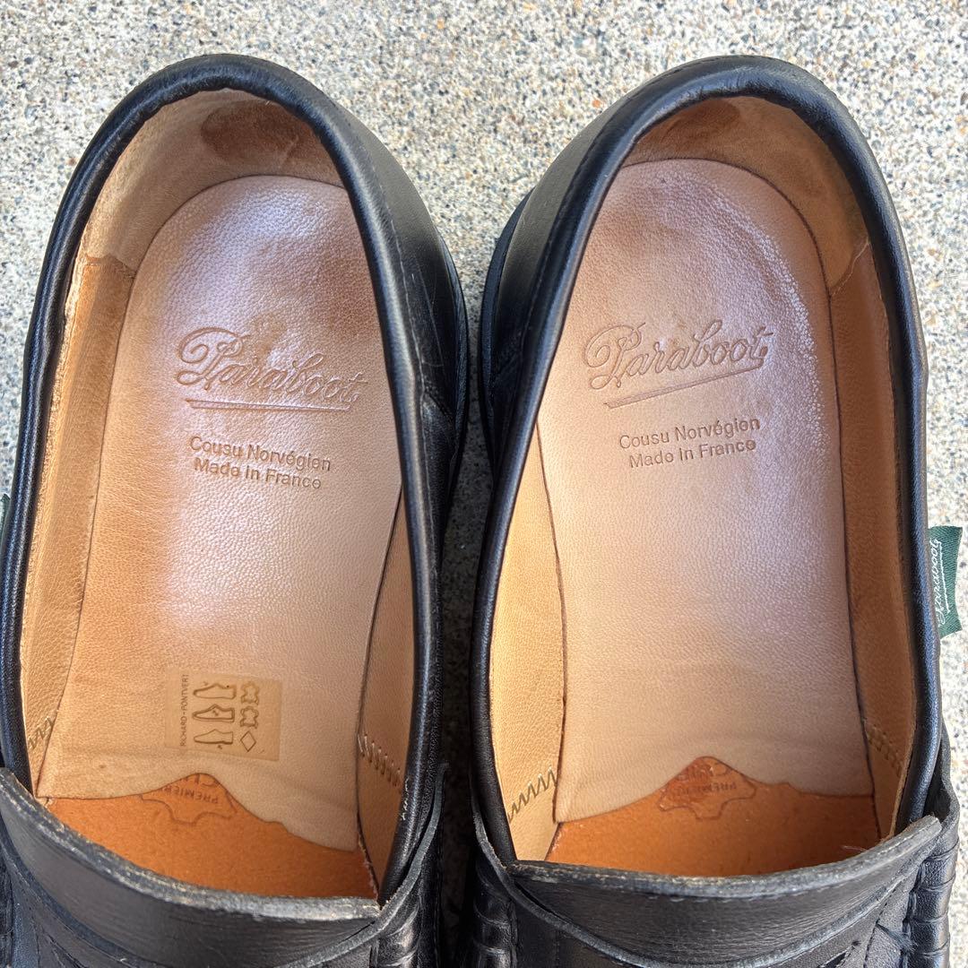 パラブーツ　ランス　ローファー