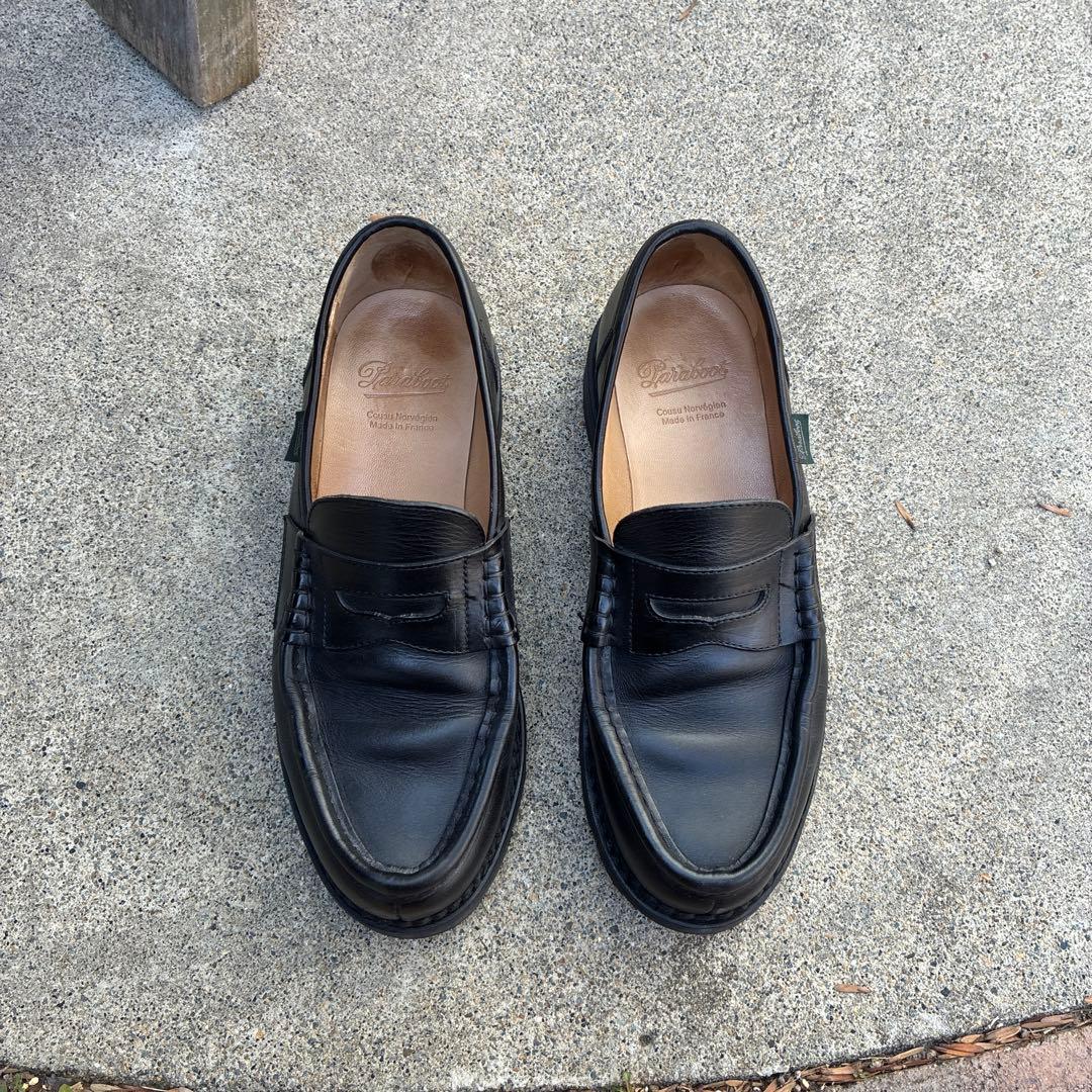 パラブーツ　ランス　ローファー