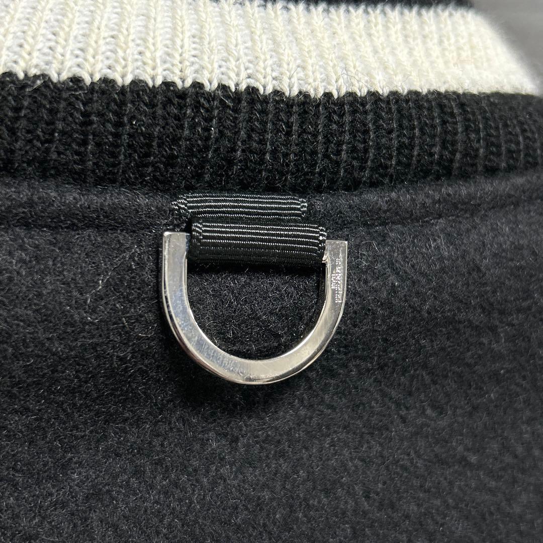 STUSSY mastermind スタジャン 袖レザー USA ブラック L