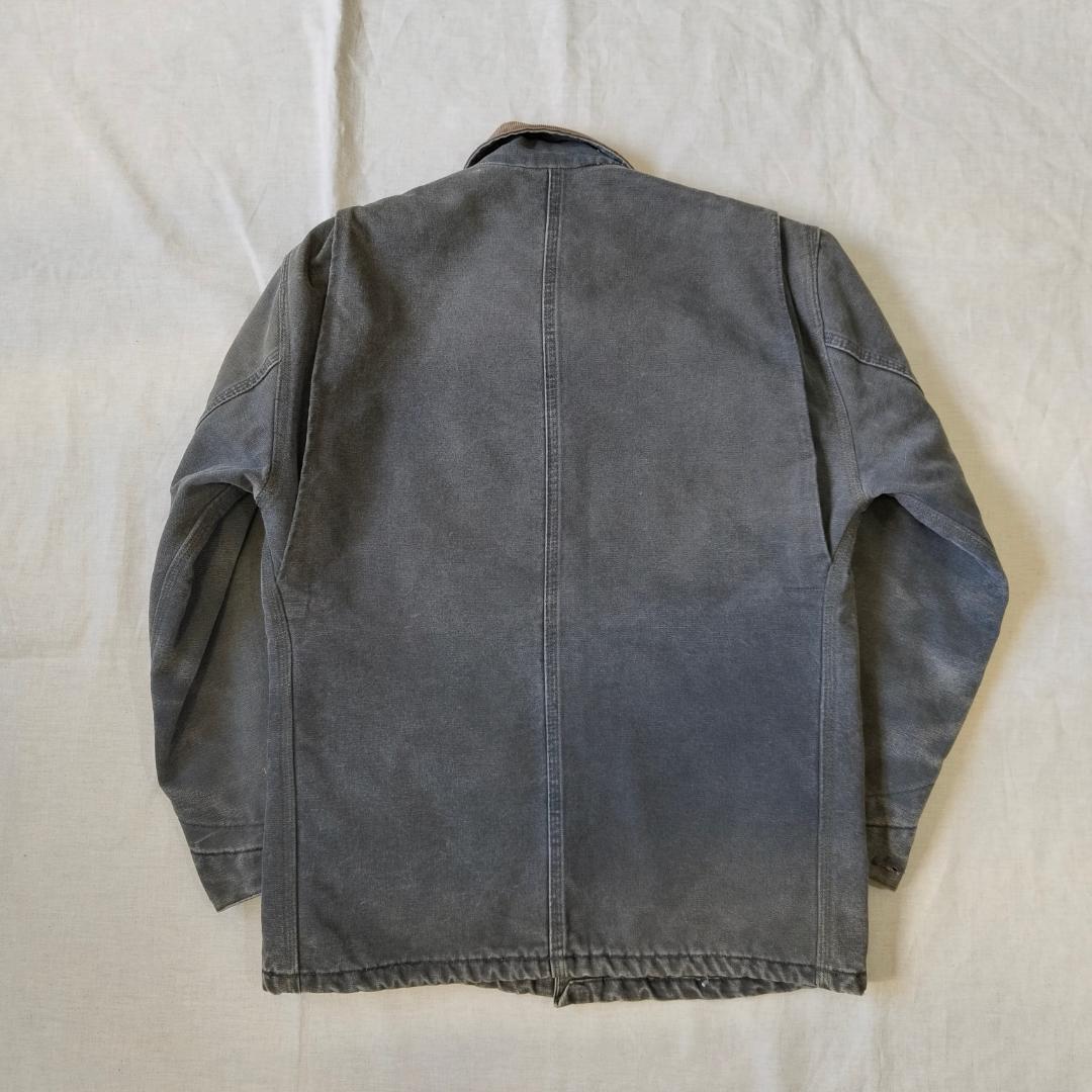 レアカラー 00s USA製 カーハート チョアコート グレー ペトロールPTL