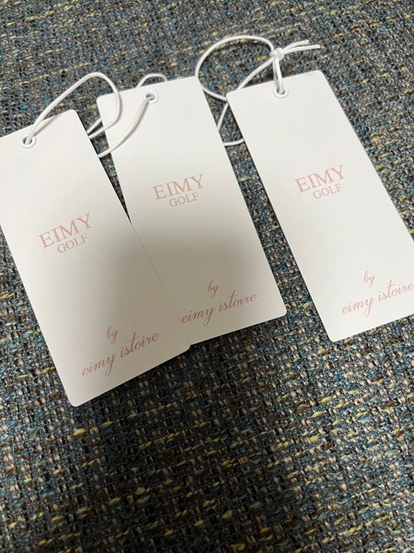 EIMY GOLF スウェット パール付シャツ スカート 靴下 ゴルフ4点セット