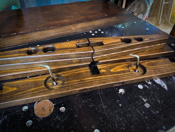 シマノICE BOX22ℓ専用ウッドスタンド