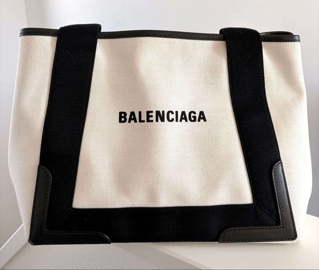 バレンシアガ BALENCIAGA カバス トートバッグ NAVYCABAS S