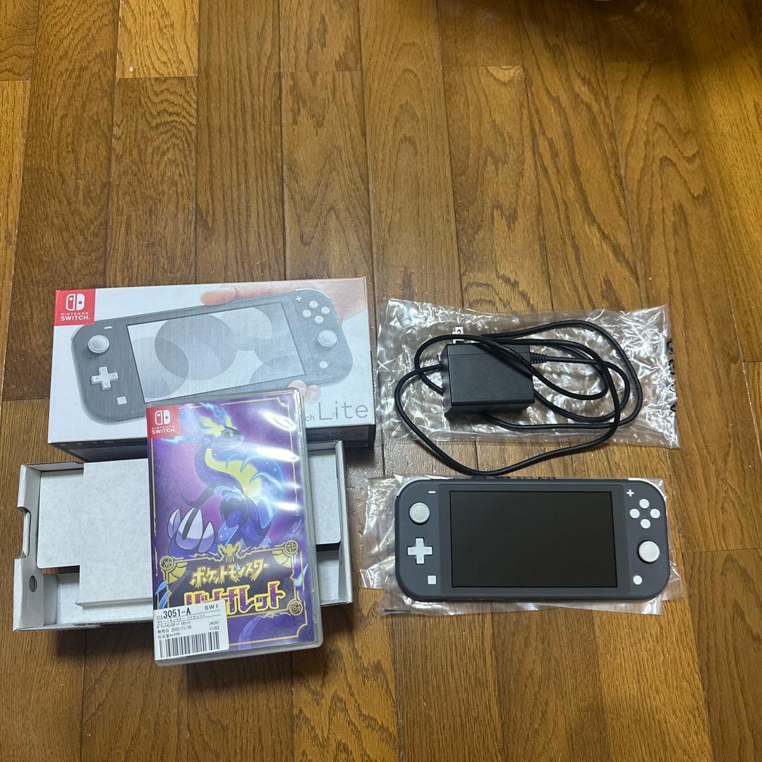 switch ライト　本体　ポケモンバイオレット