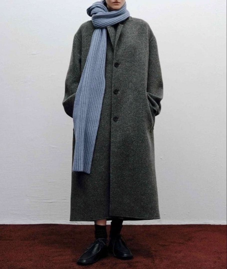 【新品未使用】Todayful Rib Knit Muffler アイスブルー