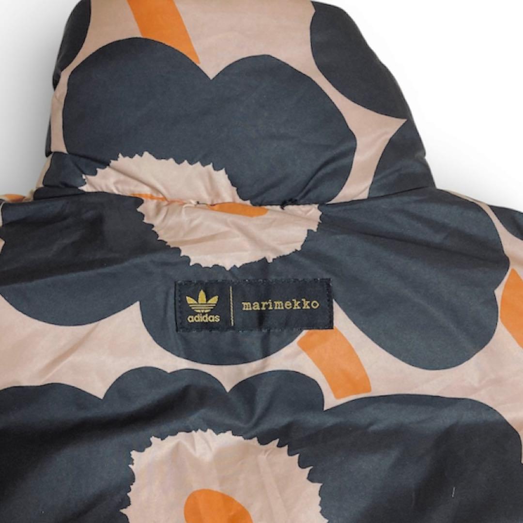 マリメッコ × アディダス コラボ ダウンベストリバーシブル ウニッコ Mサイズ
