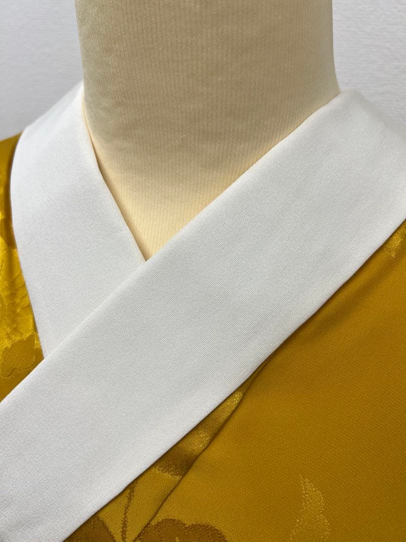 振り袖　フルセット　別誂長襦袢　成人式　白　緑　金彩加工　刺繍入り　722