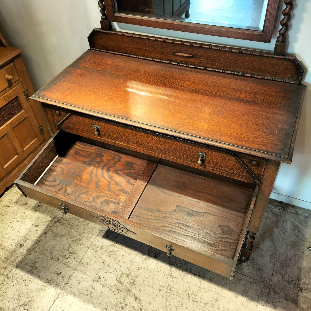 M♦michiko送料込　希少　英国　アンティーク　ドレッサーチェスト