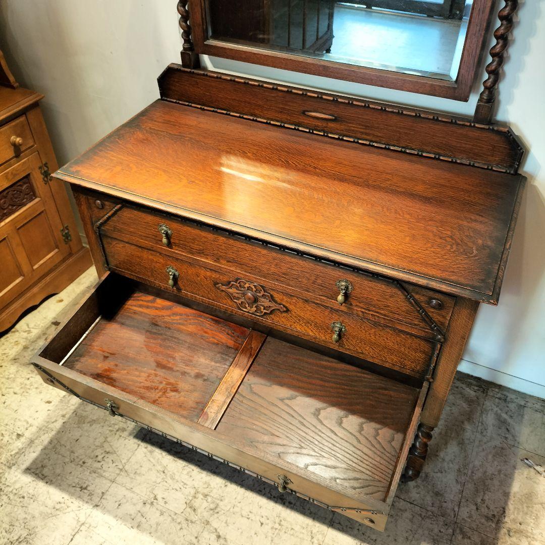 M♦michiko送料込　希少　英国　アンティーク　ドレッサーチェスト