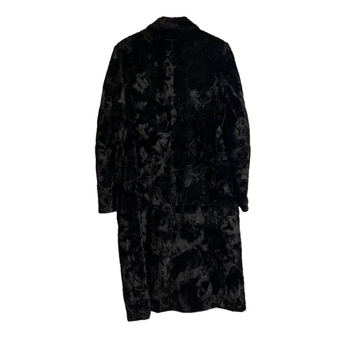 MM6 メゾンマルジェラ ファー ジャガード コート