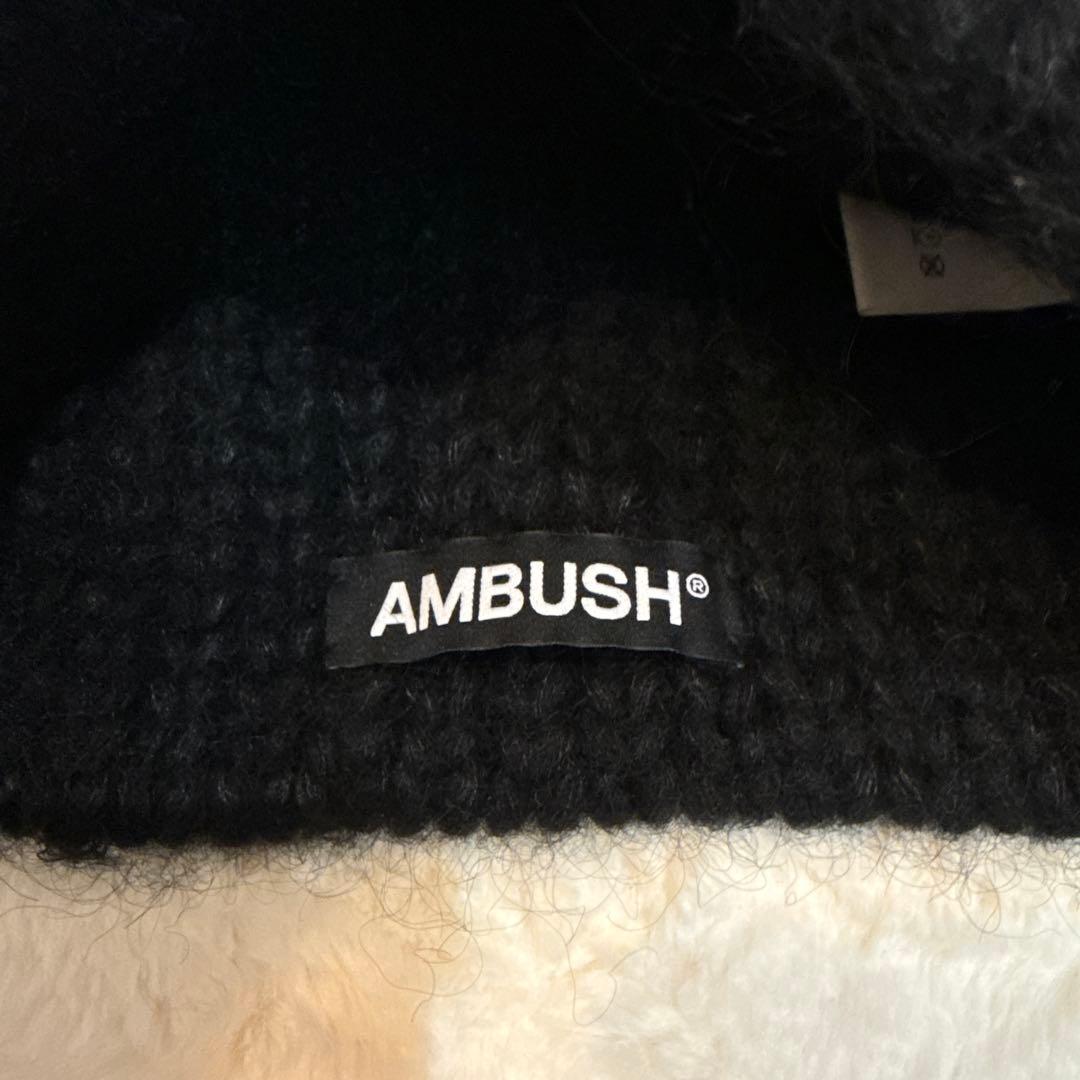 AMBUSH ブラック ニット帽
