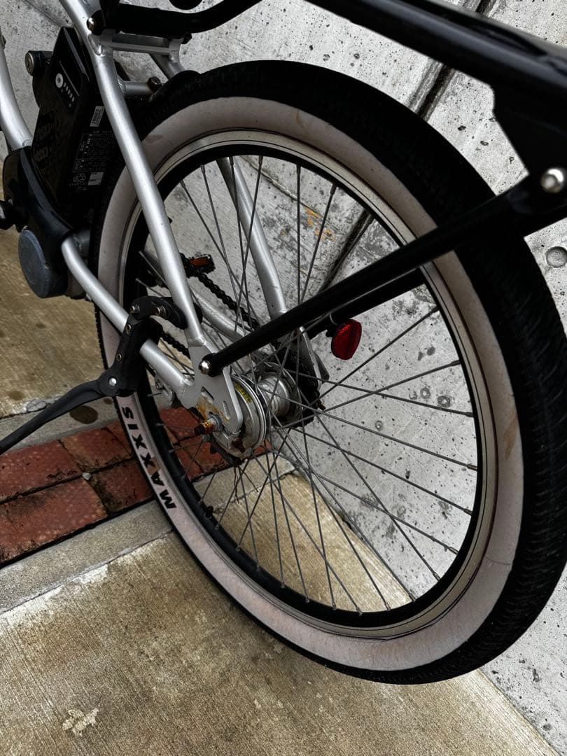 電動アシスト自転車 Panasonic BP02 26型 内装3段変速 シルバー