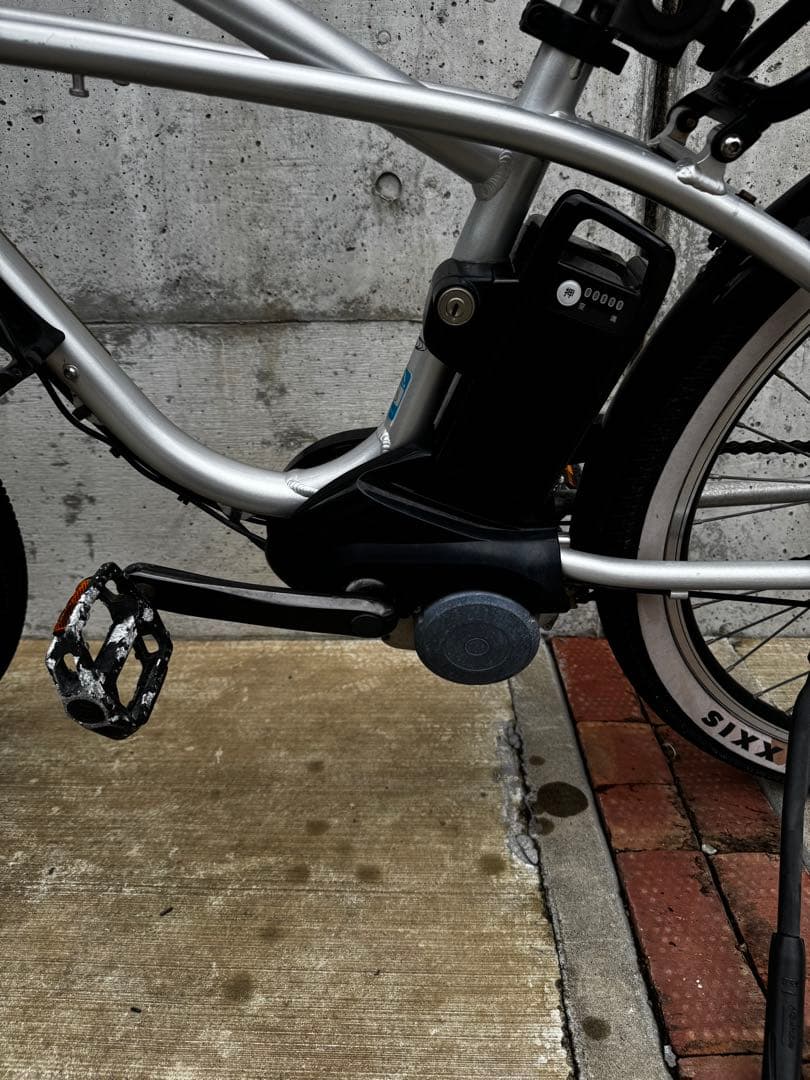 電動アシスト自転車 Panasonic BP02 26型 内装3段変速 シルバー