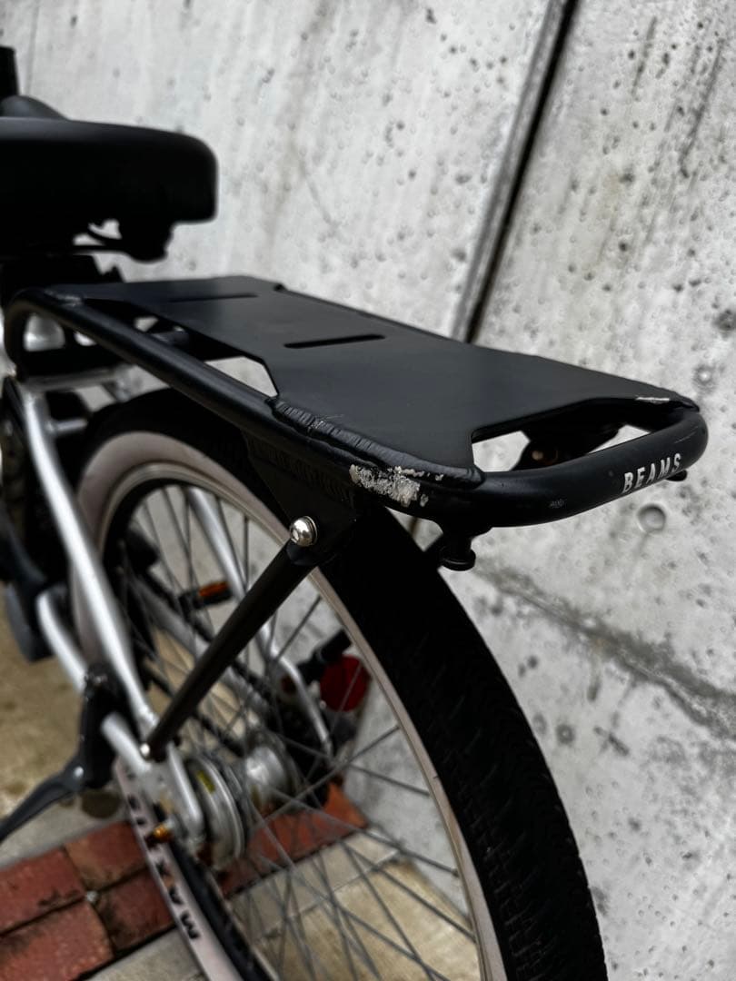 電動アシスト自転車 Panasonic BP02 26型 内装3段変速 シルバー