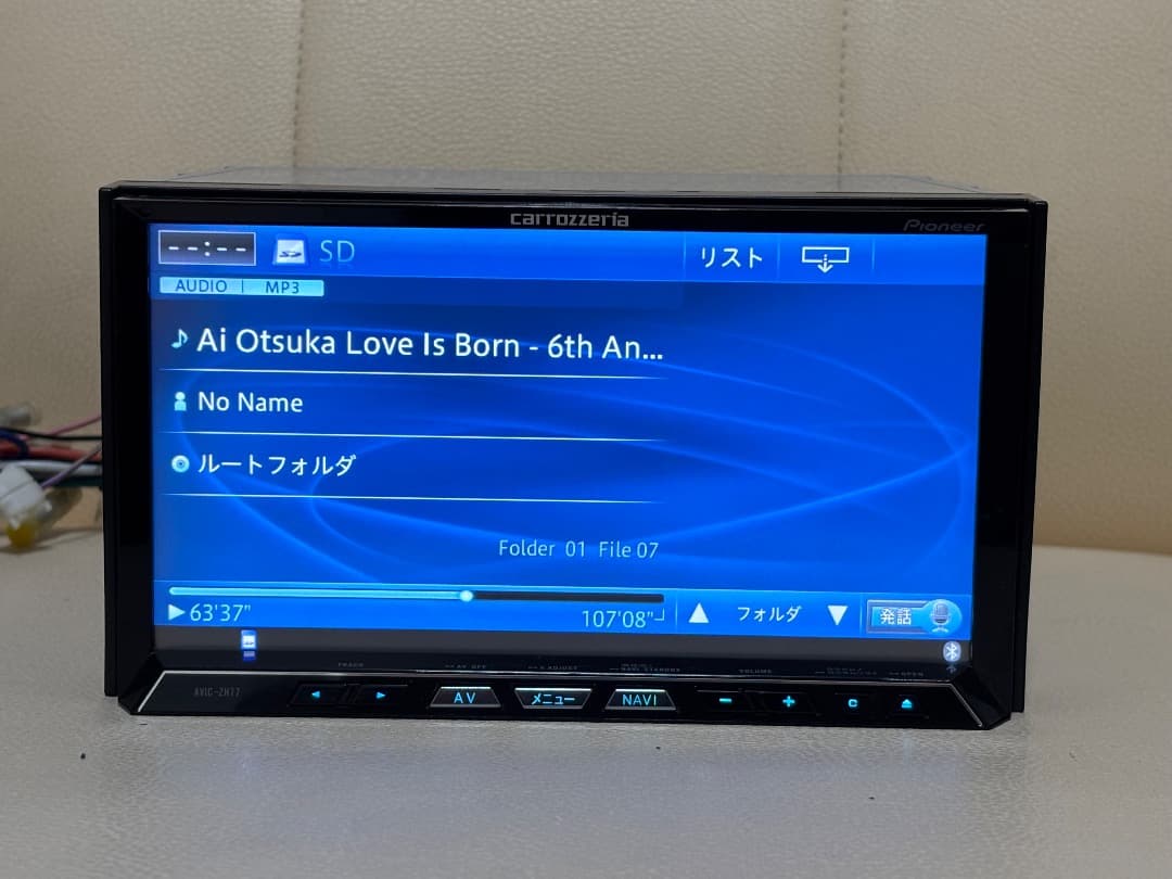 カロッツェリア AVIC-ZH77 地図データ 2014