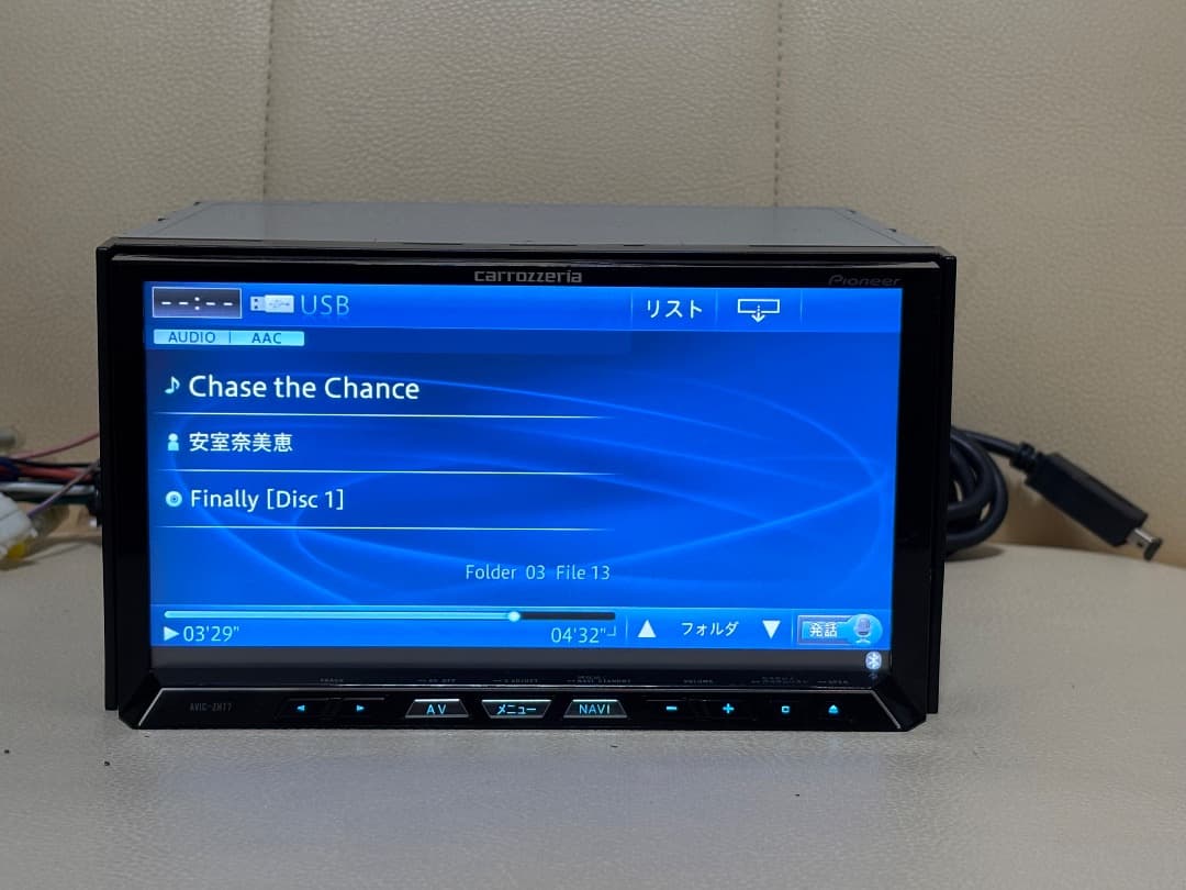 カロッツェリア AVIC-ZH77 地図データ 2014