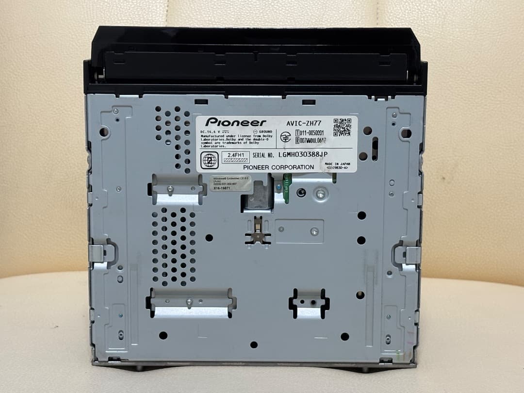 カロッツェリア AVIC-ZH77 地図データ 2014