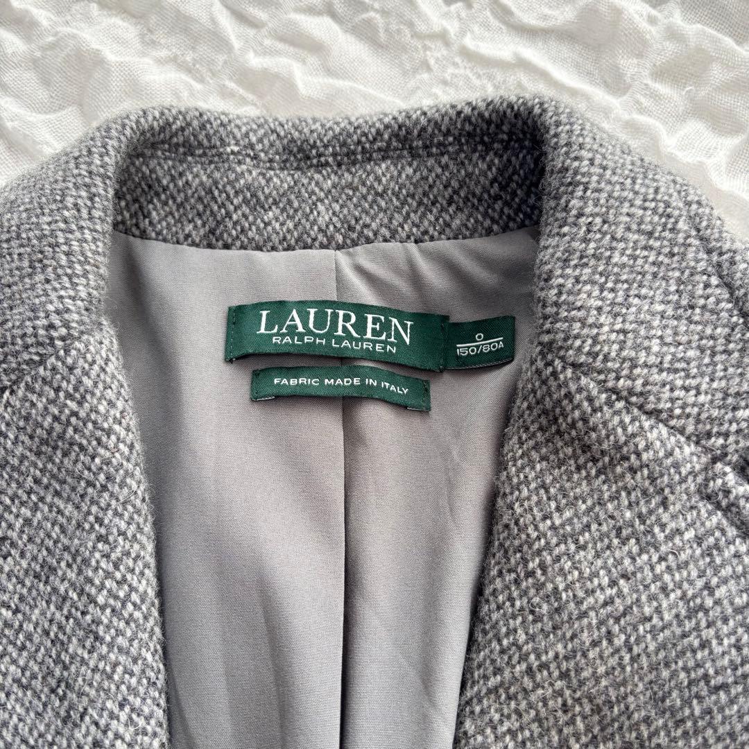 【1度着用のみ美品】 ローレンラルフローレン ウールテーラードジャケット