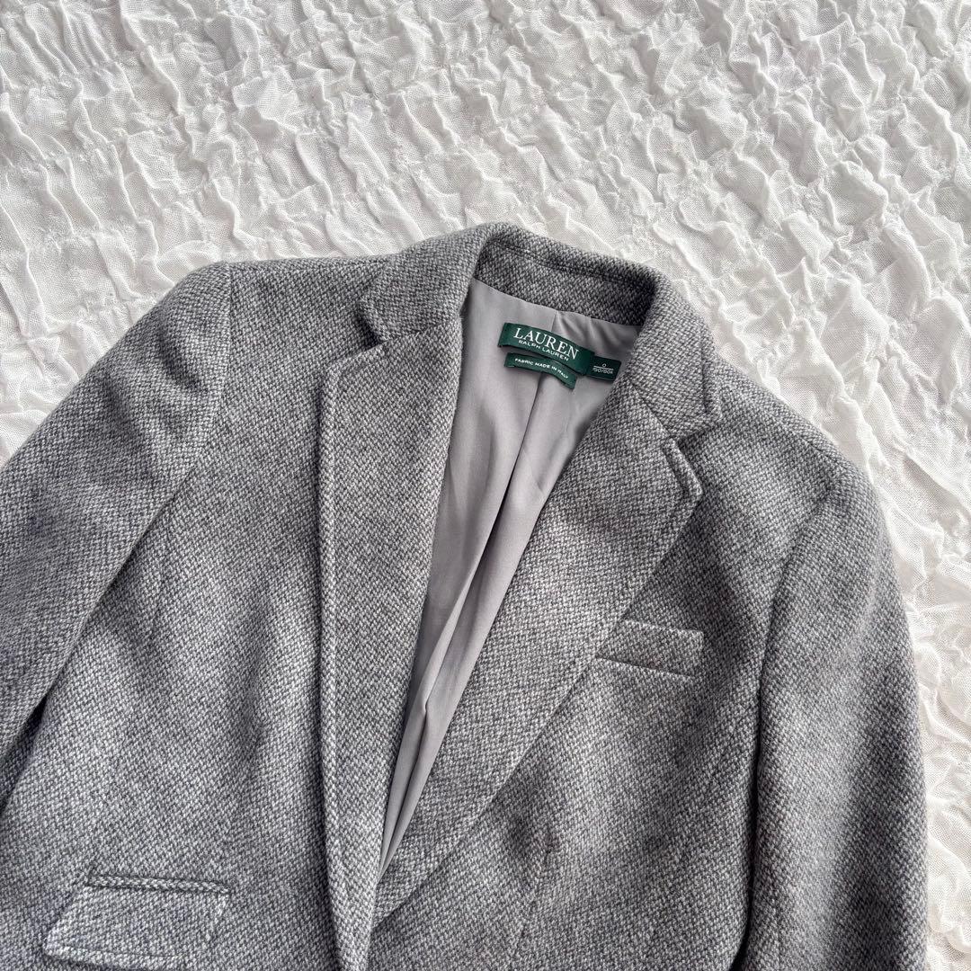 【1度着用のみ美品】 ローレンラルフローレン ウールテーラードジャケット