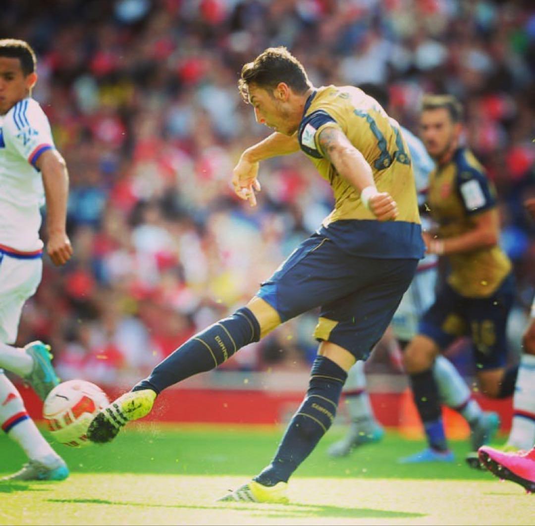 【現地購入】アーセナル2015-16シーズンアウェイキット　エジル