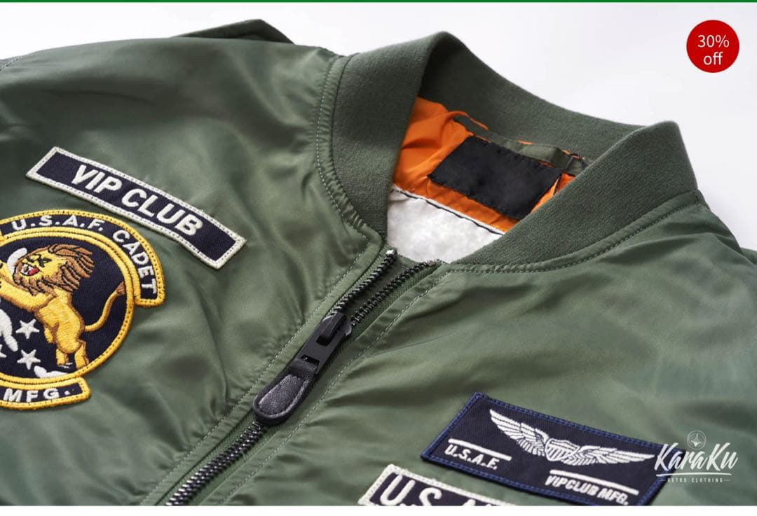 （Civil Air Patrol）MA-1フライトジャケット