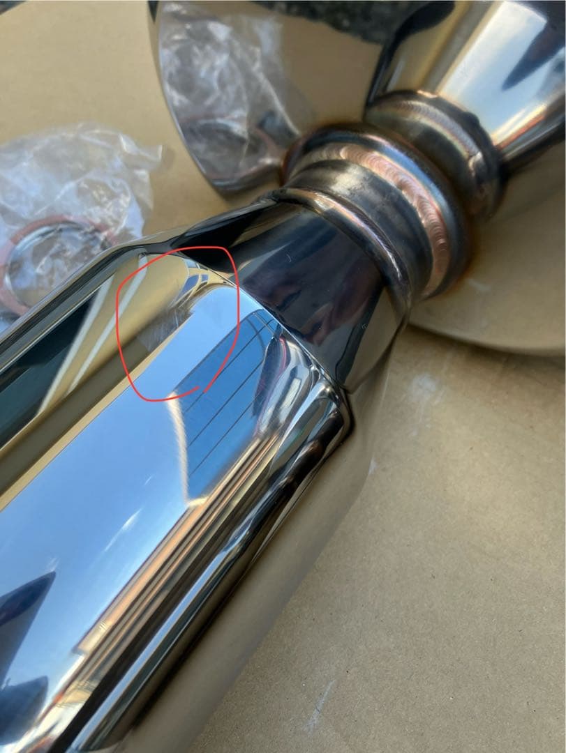 フォレスター 1.8ターボ用 STIパフォーマンスマフラー