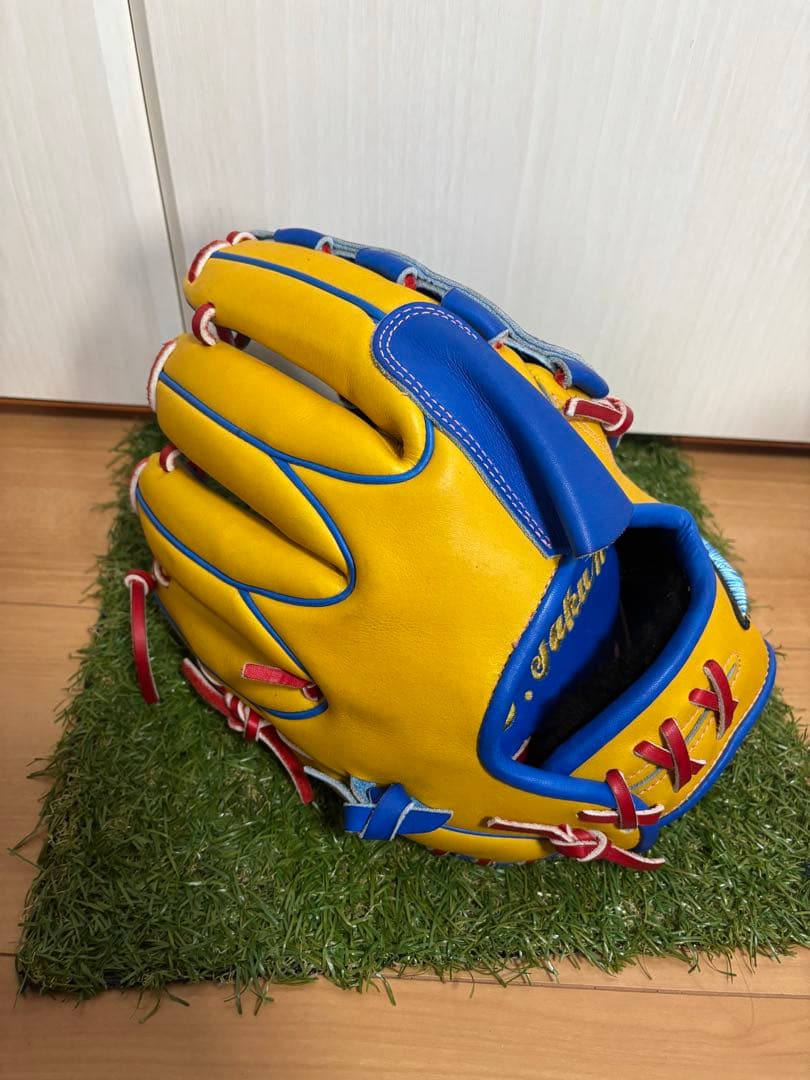 菅野モデル　ミズノプロ ダイバーシティブルー　投手　オーダーグラブ　ミズノ