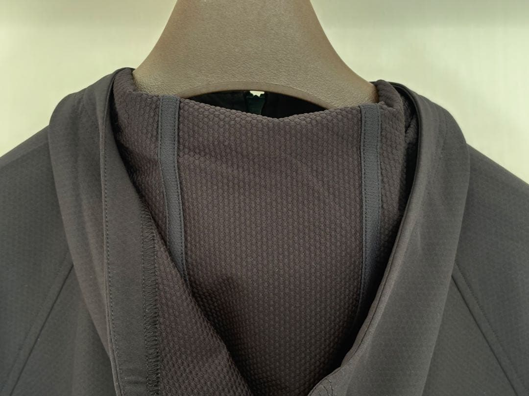 未使用)ブリーフィング ゴルフ メンズ ストームフリースパーカー L ブラック