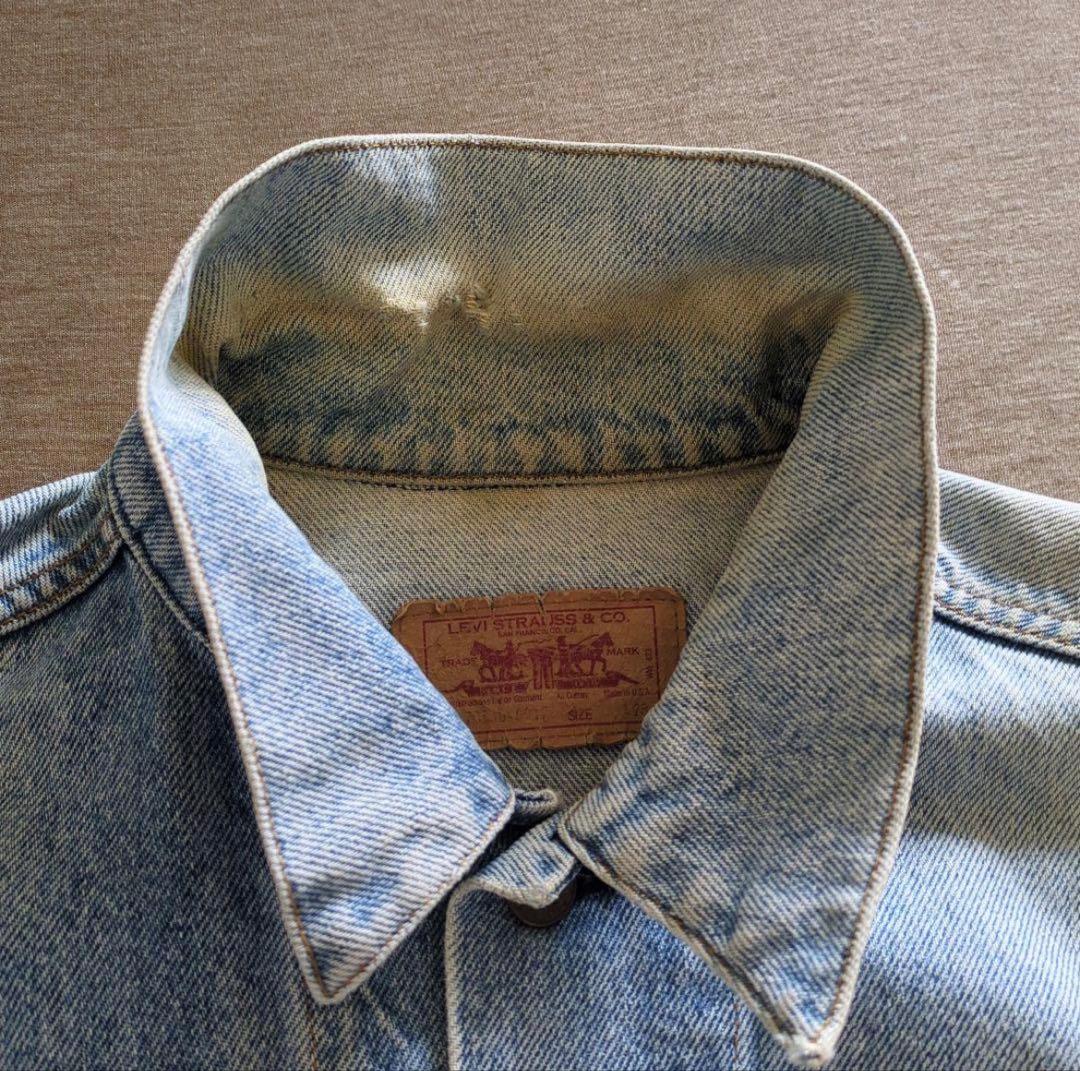 80s〜90s Levi’s 70506 USA製 デニムジャケット 42R