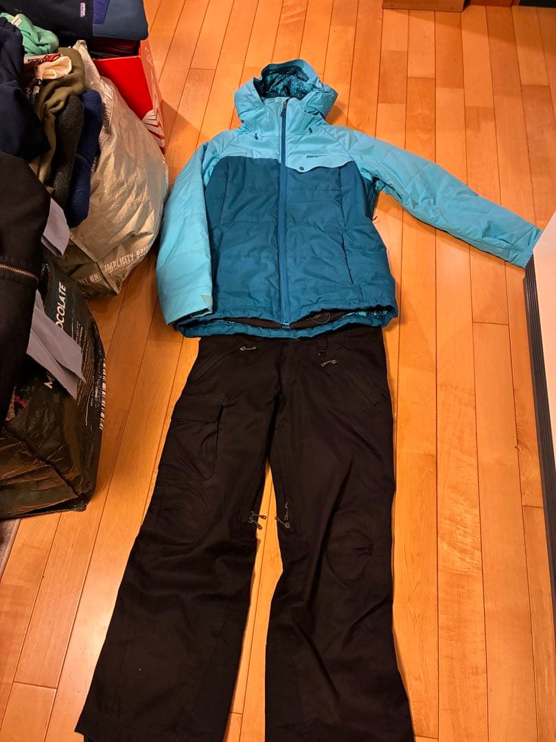 パタゴニアスノーボードウェアセットスノーベルジャケット&スノーベルパンツ