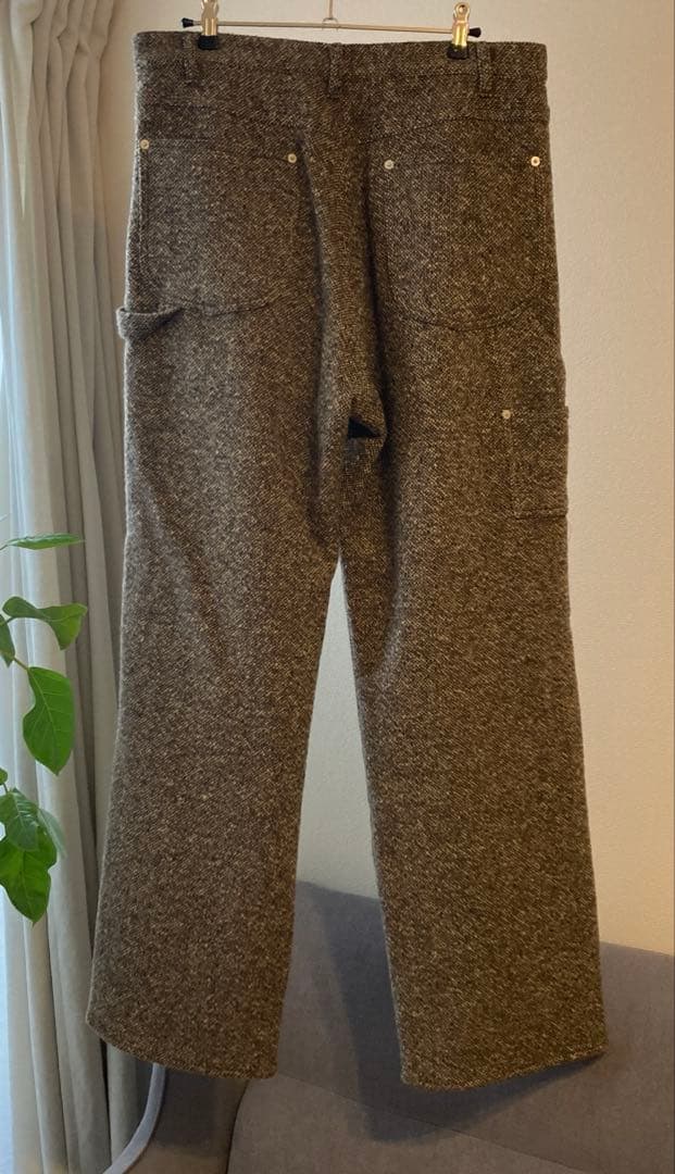 パンツ AURALEE spun Tweed Painter Pants