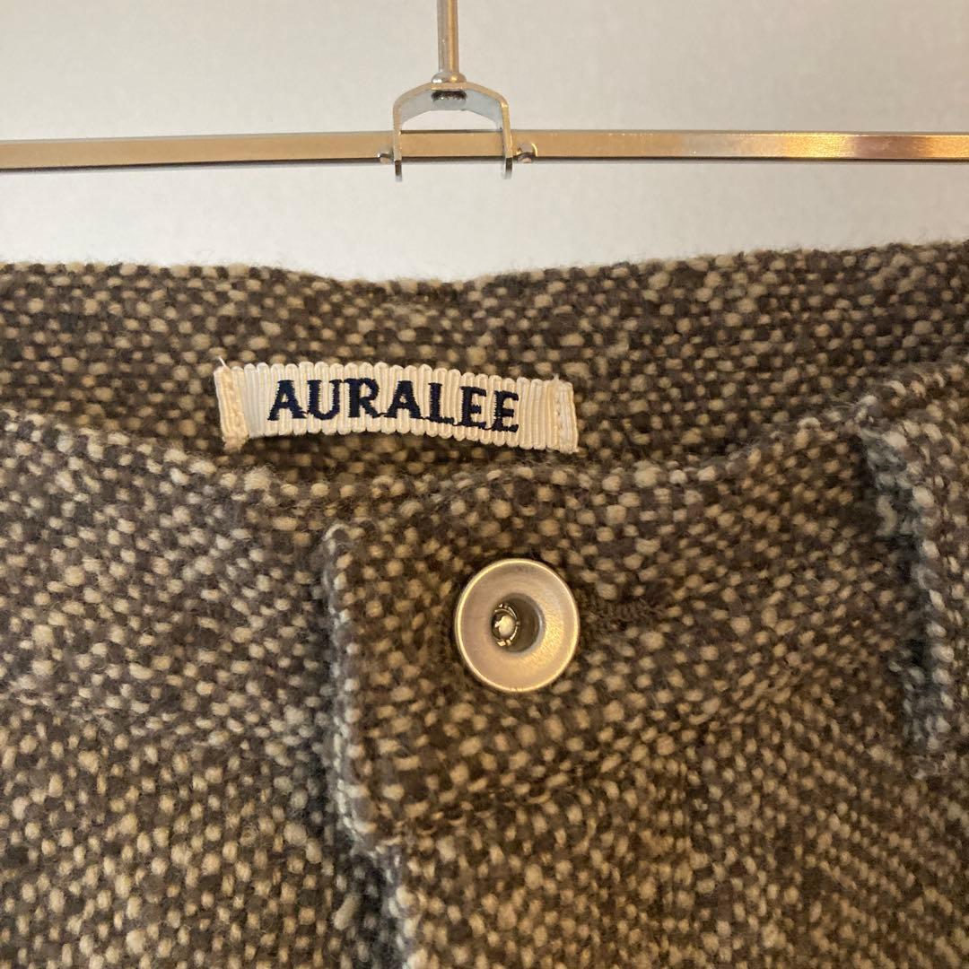 パンツ AURALEE spun Tweed Painter Pants