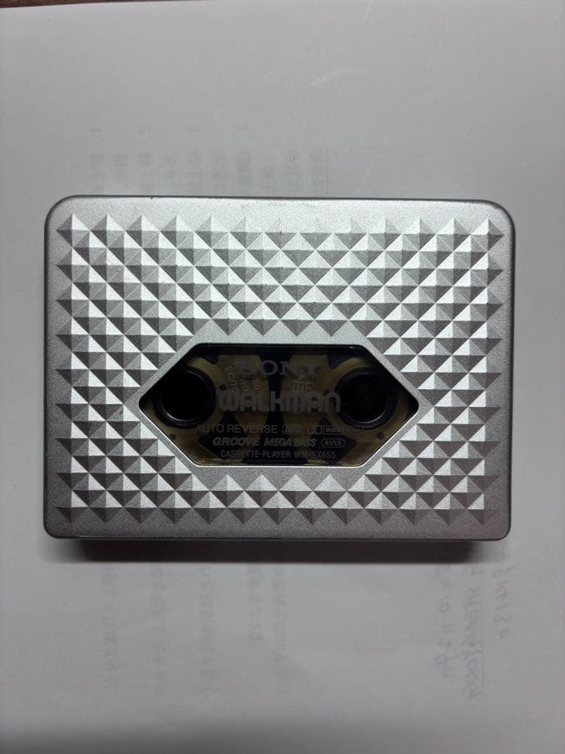 SONY ウォークマン カセットプレーヤー、WM-EX655、動作品