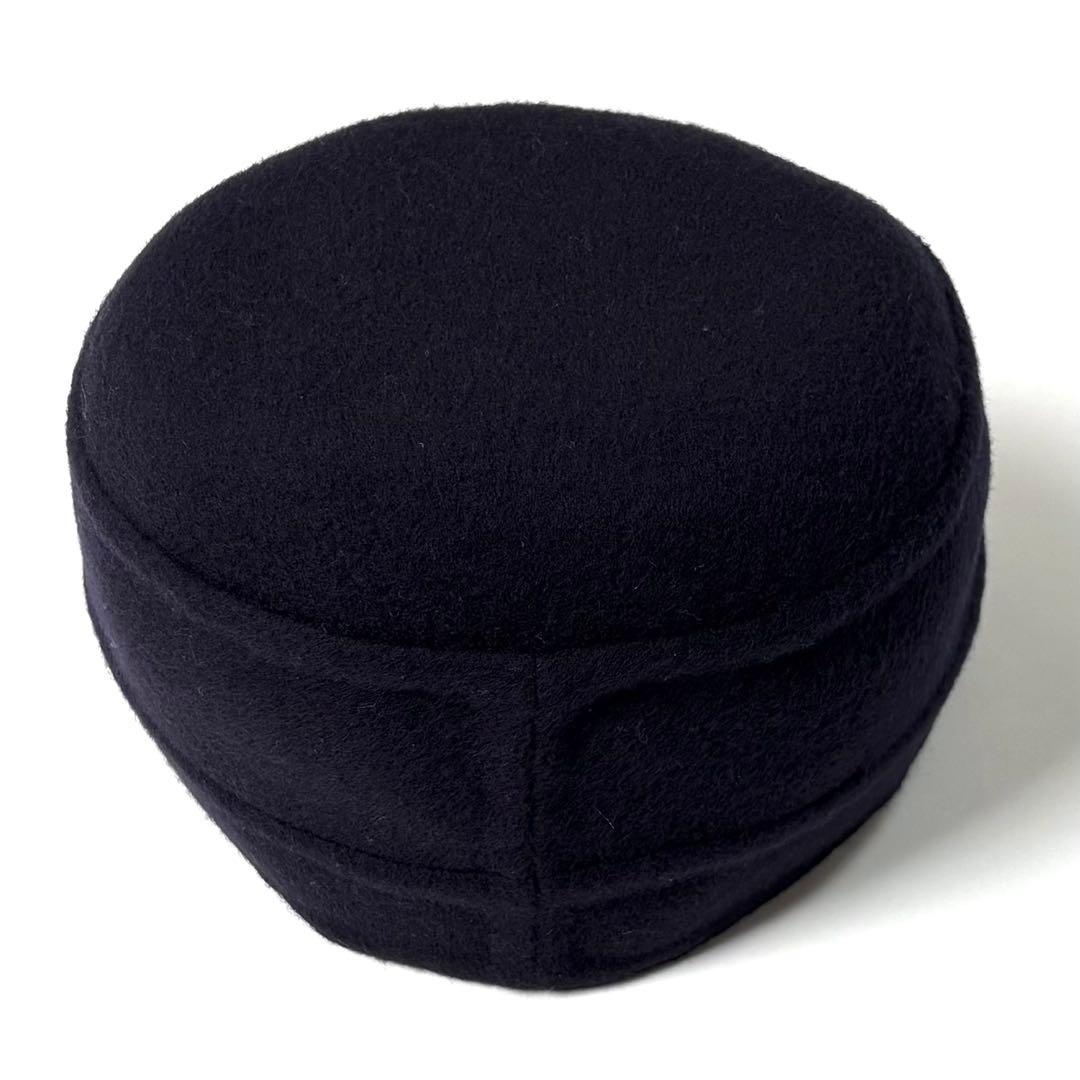 美品 DIOR オブリーク リバーシブルキャップ 56 キャスケット ウール