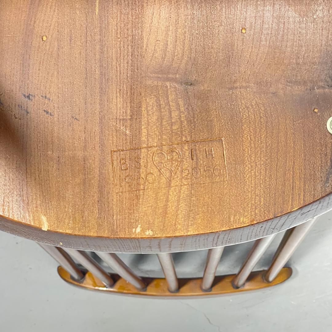 ERCOL(アーコール) /ゴールドスミスチェア ダークコロニアル (4)