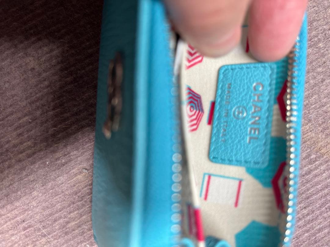 新品！シャネル★ケース財布ミニウォレット★証明証写真追加